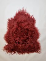 Schapenvacht Uniek Nr.156 IJslands Rood S / 95cm