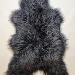 Schapenvacht Uniek Nr.187 Antraciet M / 100cm
