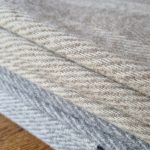 Wollen Plaid - STRIPE (Beige) - Afbeelding 4