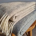 Wollen Plaid - STRIPE (Beige) - Afbeelding 6