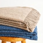 Wollen Plaid - UNI (Beige) - Afbeelding 3