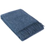 Wollen Plaid - UNI (Blauw)