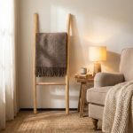 Wollen Plaid - UNI (Bruin) - Afbeelding 2
