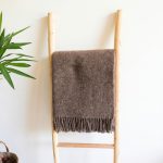 Wollen Plaid - UNI (Bruin) - Afbeelding 3
