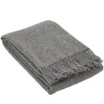 Wollen Plaid - UNI (Grijs)