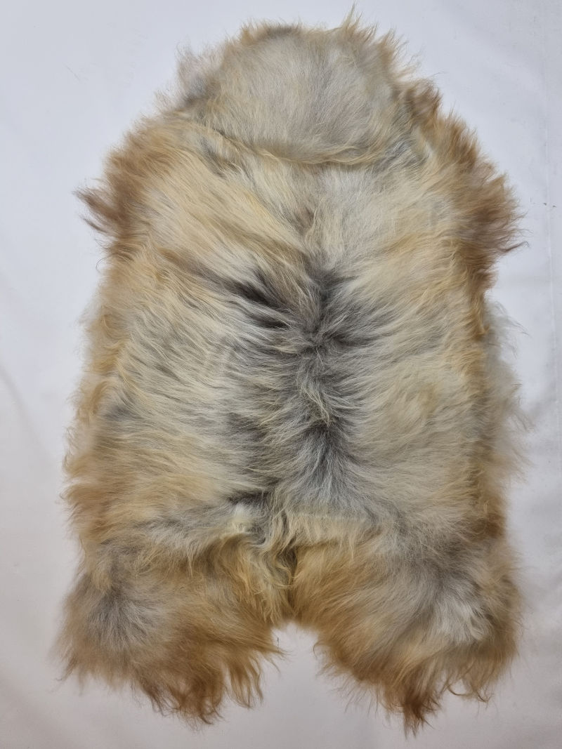 241 Schapenvacht Uniek Nr.241 Multi-Color XL / 115cm - Afbeelding 1